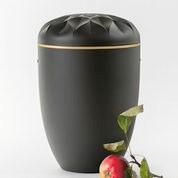 Produktfoto Urnenmodell Samosa Naturstoff, biologisch abbaubar